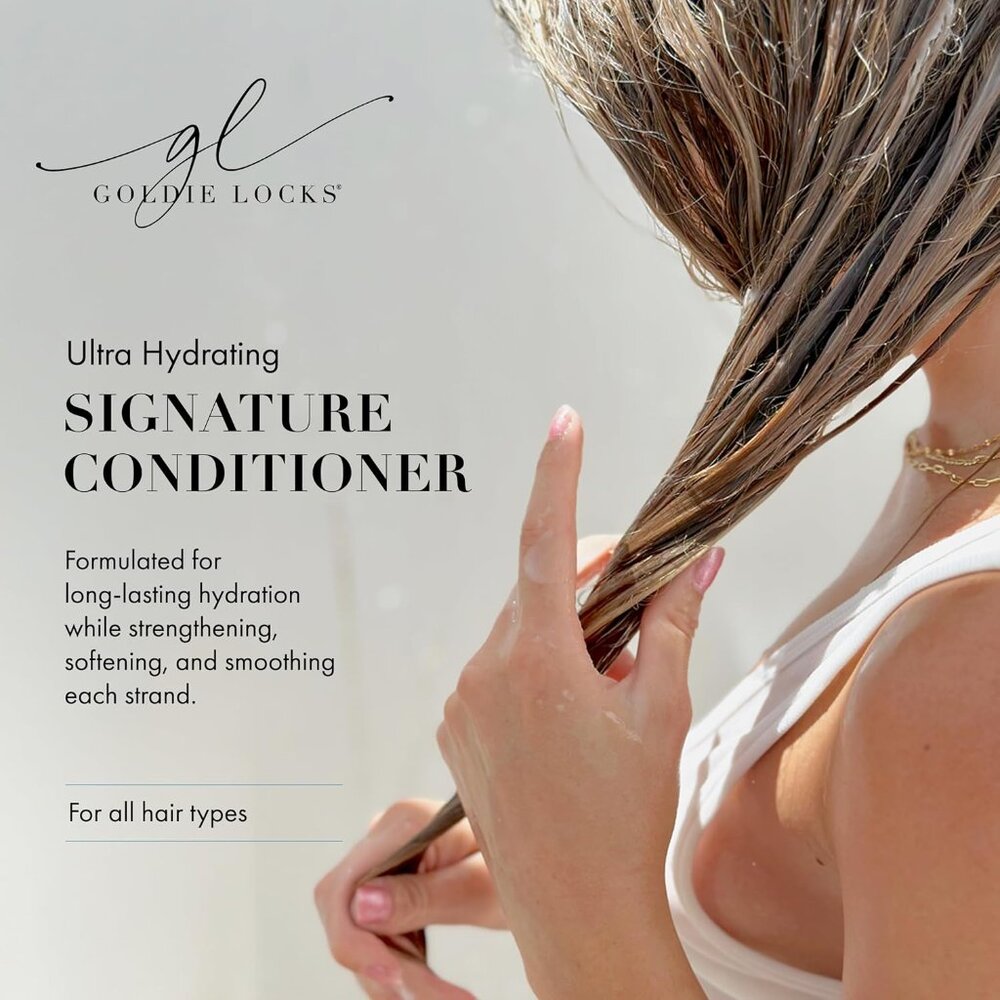 Goldie Locks Ultra Hydrating Shampoo Moisturizes Frizz and Split Ends - Picture 4 of 4